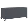 TV stand made of cold-rolled anthracite steel, 100.5x39x43.5 cm by , TV Furniture - Ref: Foro24-846646, Price: 95,01 €, Disco...