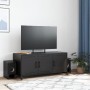 Mueble para TV acero laminado en frío negro 100,5x39x43,5 cm de , Muebles TV - Ref: Foro24-846644, Precio: 102,27 €, Descuent...