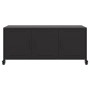 Mueble para TV acero laminado en frío negro 100,5x39x43,5 cm de , Muebles TV - Ref: Foro24-846644, Precio: 89,99 €, Descuento: %