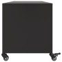 Mueble para TV acero laminado en frío negro 100,5x39x43,5 cm de , Muebles TV - Ref: Foro24-846644, Precio: 89,99 €, Descuento: %