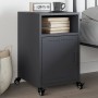 Bedside table in anthracite gray steel, 36x39x59 cm by , Nightstands - Ref: Foro24-846720, Price: 61,99 €, Discount: %