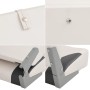 Folding boat seat with low backrest and 2 pieces of strap fastening. by , Boats - Ref: Foro24-3284291, Price: 91,26 €, Discou...