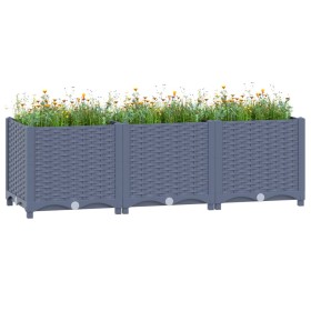 Polypropylene flower bed 120x40x38 cm by vidaXL, Pots and planters - Ref: Foro24-310403, Price: 63,02 €, Discount: %