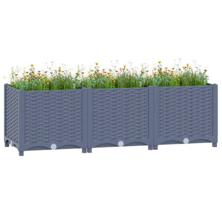 Arriate polipropileno 120x40x38 cm de vidaXL, Maceteros y jardineras - Ref: Foro24-310403, Precio: 53,99 €, Descuento: %