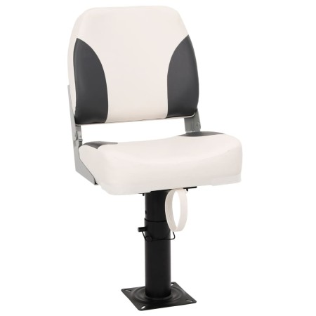 Folding boat seat with low backrest and 2-piece strap fastening. by , Boats - Ref: Foro24-3284293, Price: 105,19 €, Discount: %