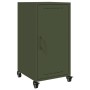 Cold-rolled steel sideboard in olive green 36x39x72 cm by , Sideboards - Ref: Foro24-846678, Price: 72,89 €, Discount: %