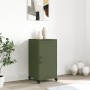 Cold-rolled steel sideboard in olive green 36x39x72 cm by , Sideboards - Ref: Foro24-846678, Price: 72,89 €, Discount: %