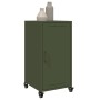 Cold-rolled steel sideboard in olive green 36x39x72 cm by , Sideboards - Ref: Foro24-846678, Price: 72,89 €, Discount: %