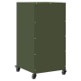 Cold-rolled steel sideboard in olive green 36x39x72 cm by , Sideboards - Ref: Foro24-846678, Price: 72,89 €, Discount: %