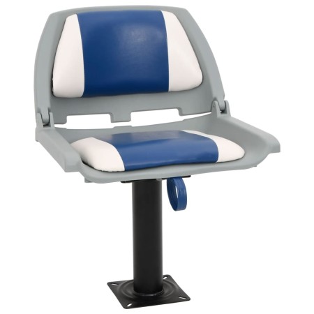 Folding boat seats 2 units blue and white 48x51x41 cm by , Boats - Ref: Foro24-3284279, Price: 100,70 €, Discount: %