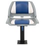 Asientos plegables de barco 2 uds azul y blanco 48x51x41 cm de , Embarcaciones - Ref: Foro24-3284279, Precio: 100,70 €, Descu...