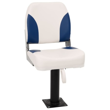 Asientos plegables de barco 2 uds azul y blanco 41x36x48 cm de , Embarcaciones - Ref: Foro24-3284285, Precio: 89,61 €, Descue...