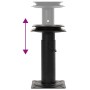 360° adjustable swivel boat seat pedestal steel by , Sailboat parts - Ref: Foro24-3294943, Price: 55,89 €, Discount: %