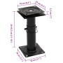 360° adjustable swivel boat seat pedestal steel by , Sailboat parts - Ref: Foro24-3294943, Price: 55,89 €, Discount: %