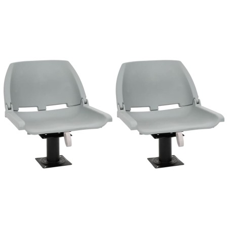 Asientos de barco 2 uds con pedestal giratorio 360° de , Embarcaciones - Ref: Foro24-3294948, Precio: 165,99 €, Descuento: %