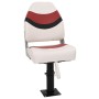 Asiento de barco con pedestal altura ajustable 360° giratorio de , Embarcaciones - Ref: Foro24-3294983, Precio: 129,51 €, Des...