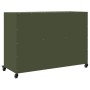 Cold-rolled steel sideboard in olive green 100.5x39x72 cm by , Sideboards - Ref: Foro24-846684, Price: 146,02 €, Discount: %