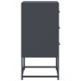 Bedside table in anthracite gray steel, 36x39x78 cm by , Nightstands - Ref: Foro24-846582, Price: 85,99 €, Discount: %