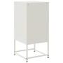 Mesitas de noche 2 unidades acero blanco 36x39x78 cm de , Mesitas de noche - Ref: Foro24-846589, Precio: 157,99 €, Descuento: %