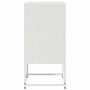 Mesitas de noche 2 unidades acero blanco 36x39x78 cm de , Mesitas de noche - Ref: Foro24-846577, Precio: 110,68 €, Descuento: %