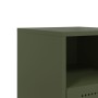 Bedside tables 2 units olive green steel 36x39x60.5 cm by , Nightstands - Ref: Foro24-846563, Price: 106,50 €, Discount: %