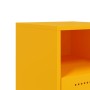 Bedside tables 2 units mustard yellow steel 36x39x60.5 cm by , Nightstands - Ref: Foro24-846561, Price: 106,50 €, Discount: %