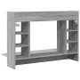 Wall-mounted desk in gray Sonoma engineered wood, 105x48x75 cm. by , Desks - Ref: Foro24-847973, Price: 73,45 €, Discount: %