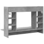 Escritorio de pared madera ingeniería gris hormigón 105x48x75cm de , Escritorios - Ref: Foro24-847971, Precio: 68,99 €, Descu...