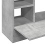 Escritorio de pared madera ingeniería gris hormigón 105x48x75cm de , Escritorios - Ref: Foro24-847971, Precio: 68,99 €, Descu...