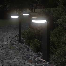 Outdoor floor lamps, set of 3, black aluminum, 50 cm by , Outdoor lighting - Ref: Foro24-4006339, Price: 99,99 €, Discount: %