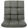 Dark gray microfiber folding floor lounger by vidaXL, Daybeds - Ref: Foro24-325255, Price: 77,54 €, Discount: %