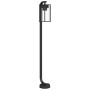 Outdoor floor lamp stainless steel black 100 cm by , Outdoor lighting - Ref: Foro24-4006347, Price: 42,16 €, Discount: %