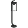 Outdoor floor lamp stainless steel black 60 cm by , Outdoor lighting - Ref: Foro24-4006345, Price: 37,55 €, Discount: %