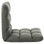 Dark gray microfiber folding floor lounger by vidaXL, Daybeds - Ref: Foro24-325255, Price: 77,54 €, Discount: %