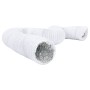 Aluminum and PVC ventilation duct, 6 meters long, Ø12.5 cm. by , air ducts - Ref: Foro24-4008067, Price: 15,98 €, Discount: %