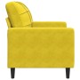 Sillón de terciopelo amarillo 60 cm de , Sofás - Ref: Foro24-4007610, Precio: 151,99 €, Descuento: %