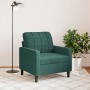 Dark green velvet armchair 60 cm by , Sofas - Ref: Foro24-4007606, Price: 153,39 €, Discount: %