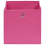 Aufbewahrungsboxen 10 Stück Vliesstoff rosa 28x28x28 cm von vidaXL, Aufbewahrungskörbe - Ref: Foro24-325205, Preis: 40,58 €, ...