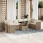 11-piece garden sofa set with beige synthetic rattan cushions by , Garden sets - Ref: Foro24-3266858, Price: 854,78 €, Discou...