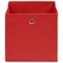 Storage boxes 10 pcs non-woven fabric red 28x28x28 cm by vidaXL, Storage baskets - Ref: Foro24-325221, Price: 40,58 €, Discou...