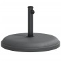 Round umbrella base for poles with Ø32/35/38 mm, 25 kg. by , Umbrella bases - Ref: Foro24-368671, Price: 79,99 €, Discount: %