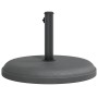 Round umbrella base for poles with Ø32/35/38 mm, 25 kg. by , Umbrella bases - Ref: Foro24-368671, Price: 79,99 €, Discount: %