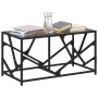 Black glass surface steel coffee table 78.5x40x41cm by , Coffee table - Ref: Foro24-845995, Price: 52,09 €, Discount: %