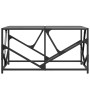 Black glass surface steel coffee table 78.5x40x41cm by , Coffee table - Ref: Foro24-845995, Price: 52,09 €, Discount: %