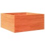 Jardinera de madera maciza pino marrón cera 100x100x46 cm de , Maceteros y jardineras - Ref: Foro24-3282431, Precio: 218,24 €...