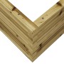 Pine wood planter box, treated, 110x110x46 cm by , Pots and planters - Ref: Foro24-3282438, Price: 214,94 €, Discount: %