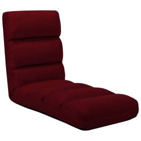 Red Wine Red Faux Leather Folding Floor Lounger by vidaXL, Daybeds - Ref: Foro24-325249, Price: 149,99 €, Discount: %