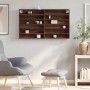 Engineered wood display case in brown oak, 100x8.5x58 cm by , Shelves and shelves - Ref: Foro24-847946, Price: 55,28 €, Disco...