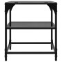 Mesa de centro superficie vidrio 2 uds acero negro 40x40x45 cm de , Mesas de centro - Ref: Foro24-846005, Precio: 72,75 €, De...