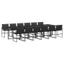 13-piece garden dining set with black textilene cushions by , Garden sets - Ref: Foro24-3295077, Price: 782,60 €, Discount: %